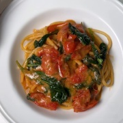 Pasta with White Beans and Cherry Tomatoes